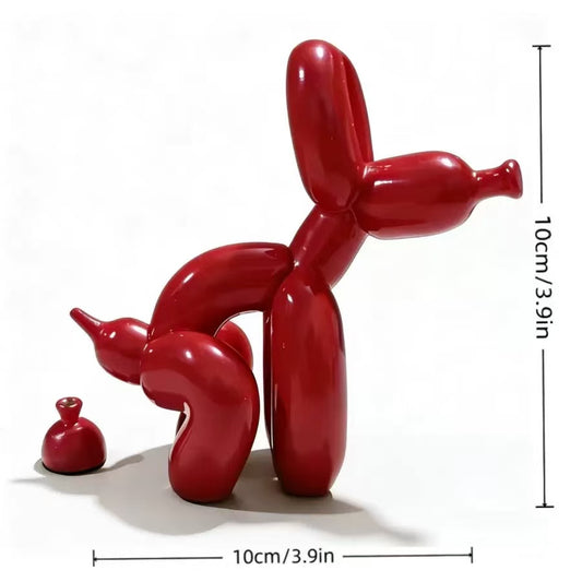 DIY Rhinestone Pooping Balloon Dog Craft Kit Decor Figurine