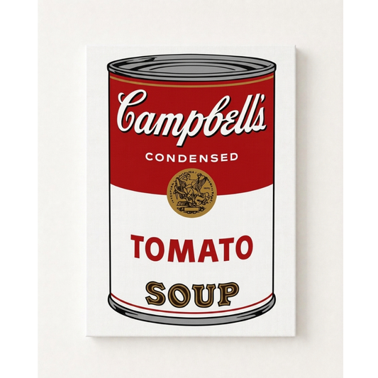 Campbell's Soup Can Rhinestone Canvas Art Kit