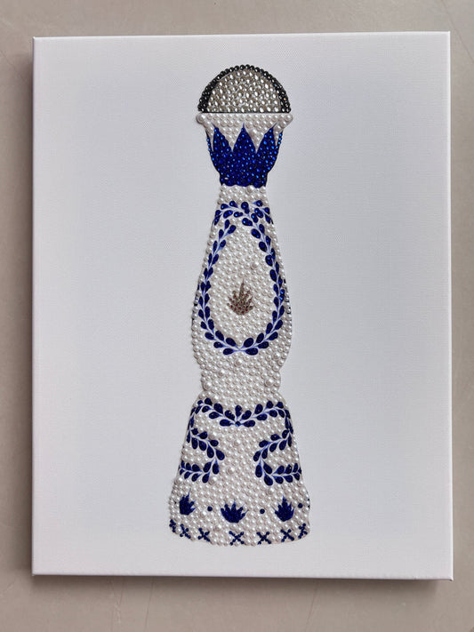 Clase Azul Tequila Rhinestone Canvas Art Kit