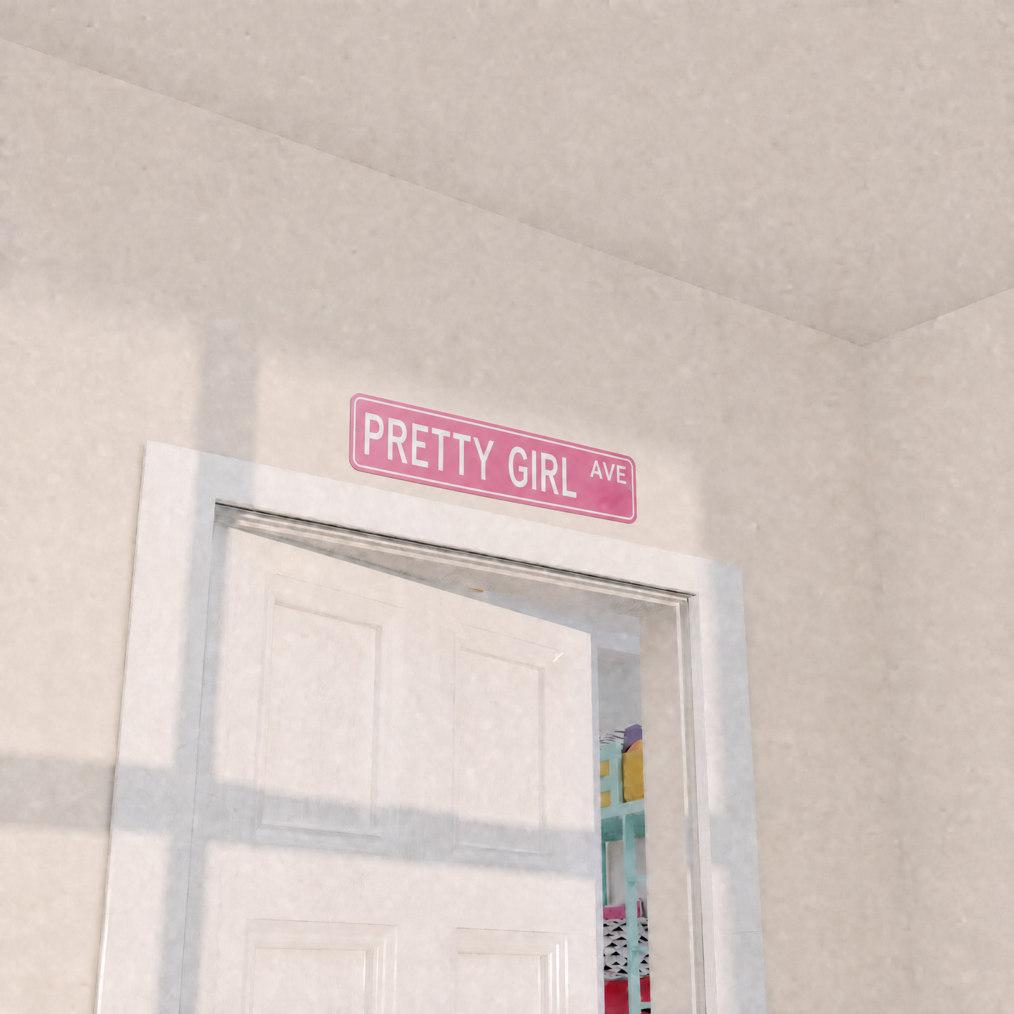 Pretty Girl Ave Street Sign Buy 1 get 1 for FREE