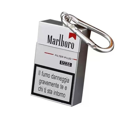 Cigarette Box Clasp Charm & Portable Ashtray