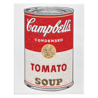 Campbell's Soup Can Rhinestone Canvas Art Kit