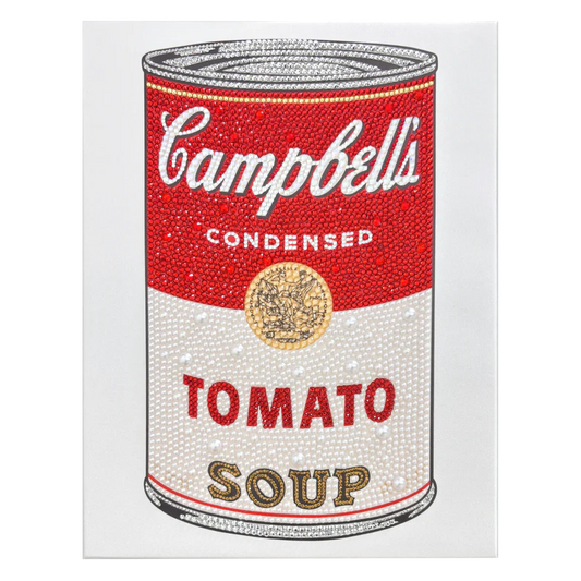 Campbell's Soup Can Rhinestone Canvas Art Kit
