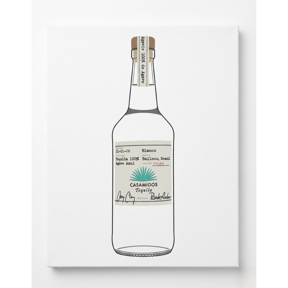 Casamigos Tequila Rhinestone Canvas Art Kit