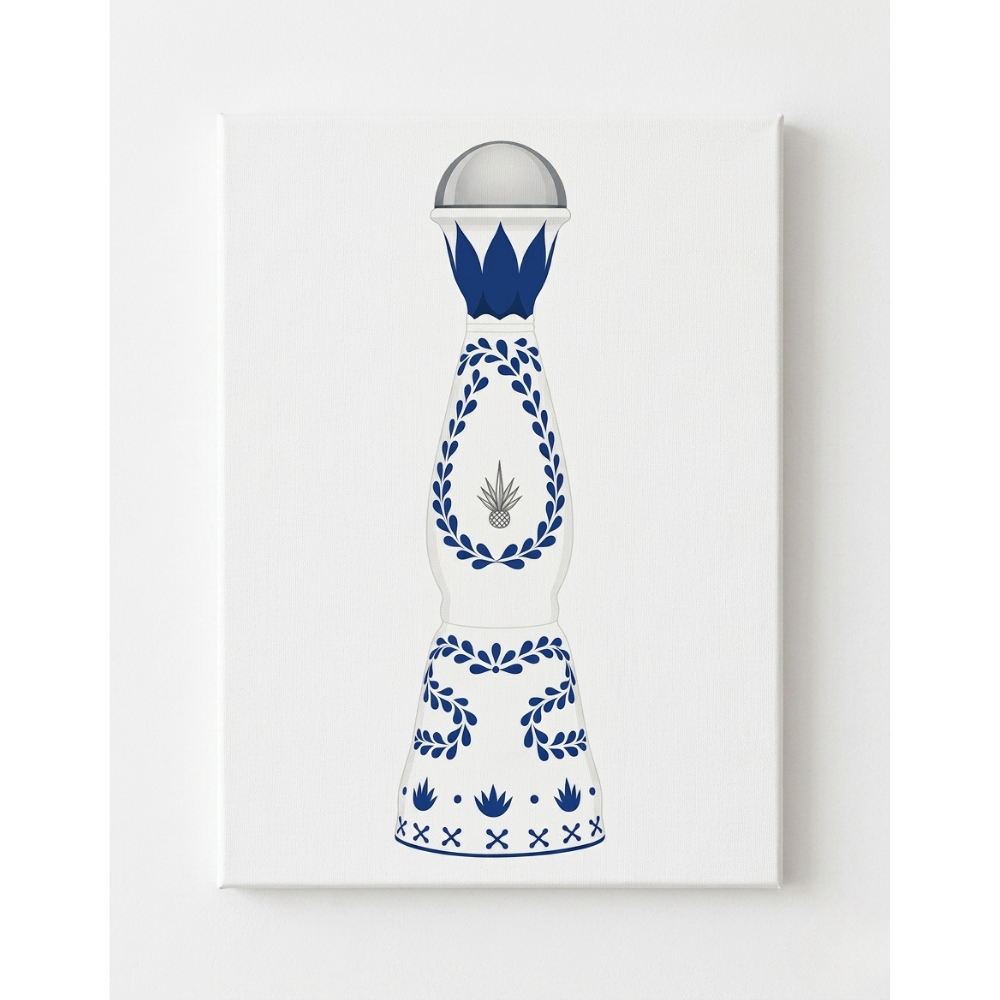 Clase Azul Tequila Rhinestone Canvas Art Kit