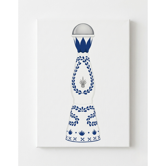 Clase Azul Tequila Rhinestone Canvas Art Kit
