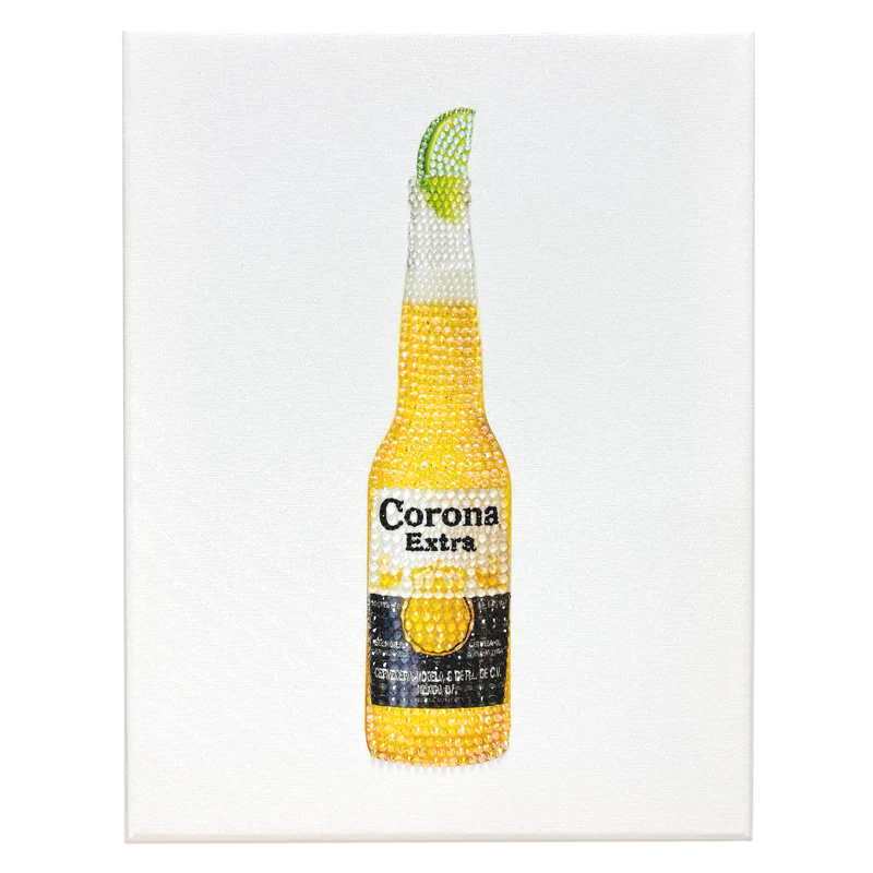 Kit de Arte de Lona de Diamantes de Imitación Corona