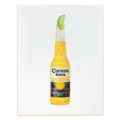 Kit de Arte de Lona de Diamantes de Imitación Corona