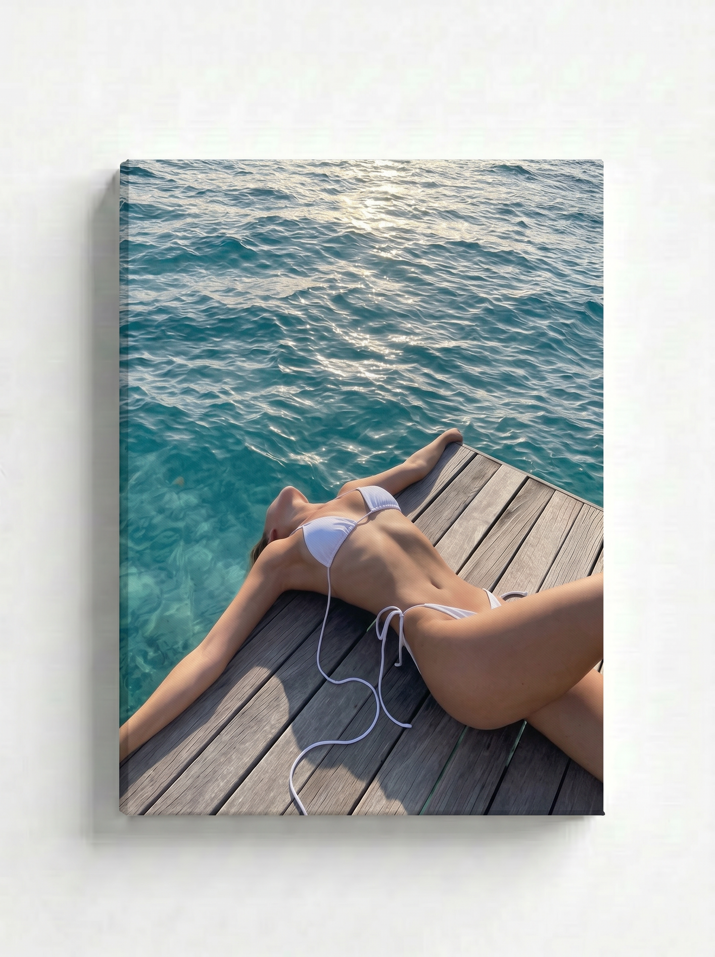 Hot Girl Summer Rhinestone Canvas Art Kit