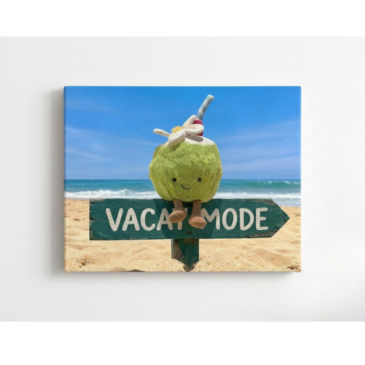 Jellycat Coconut Vacation Rhinestone Canvas Art Kit