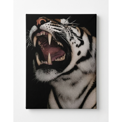 Tiger Rhinestone Canvas Art Kit