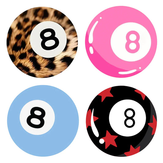 8 Ball Rhinestone Canvas Art Kit