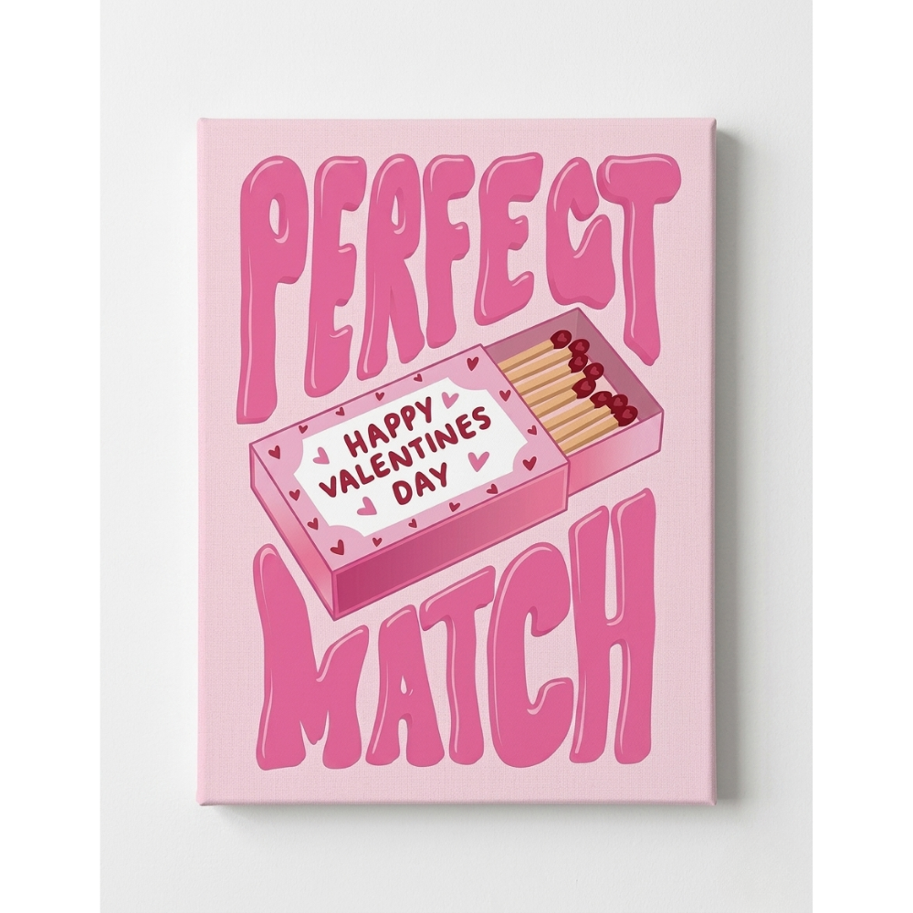 Perfect Match Rhinestone Rhinestone Canvas Art Kit