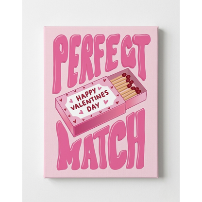 Perfect Match Rhinestone Rhinestone Canvas Art Kit