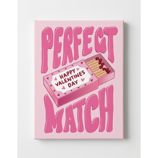 Perfect Match Rhinestone Rhinestone Canvas Art Kit