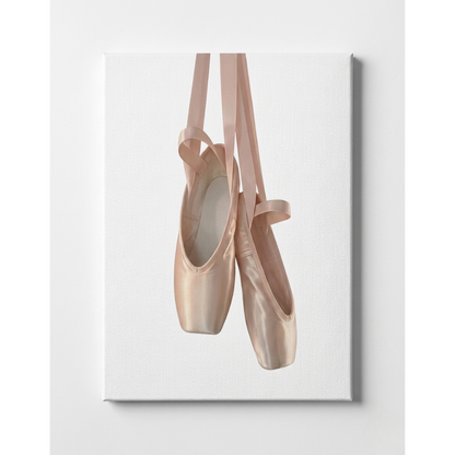 Ballet Shoes Rhinestone Canvas Art Kit