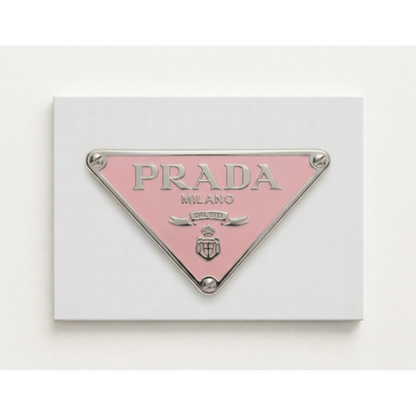 Prada Logo Rhinestone Canvas Art Kit
