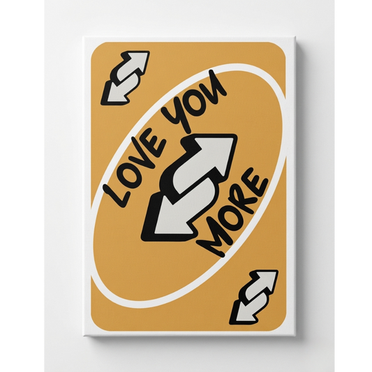 Yellow UNO Rhinestone Canvas Art Kit