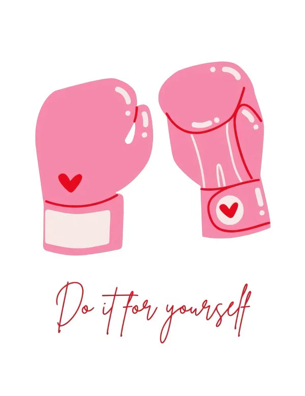 Do It For Yourself Rhinestone Canvas Art Kit