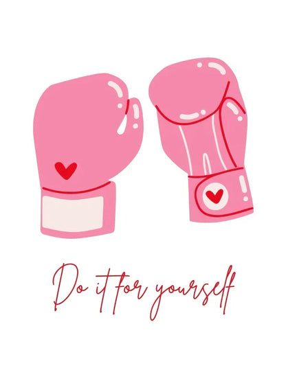 Do It For Yourself Rhinestone Canvas Art Kit