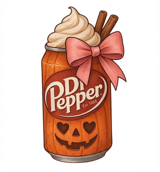 Halloween Dr Pepper Rhinestone Canvas Art Kit