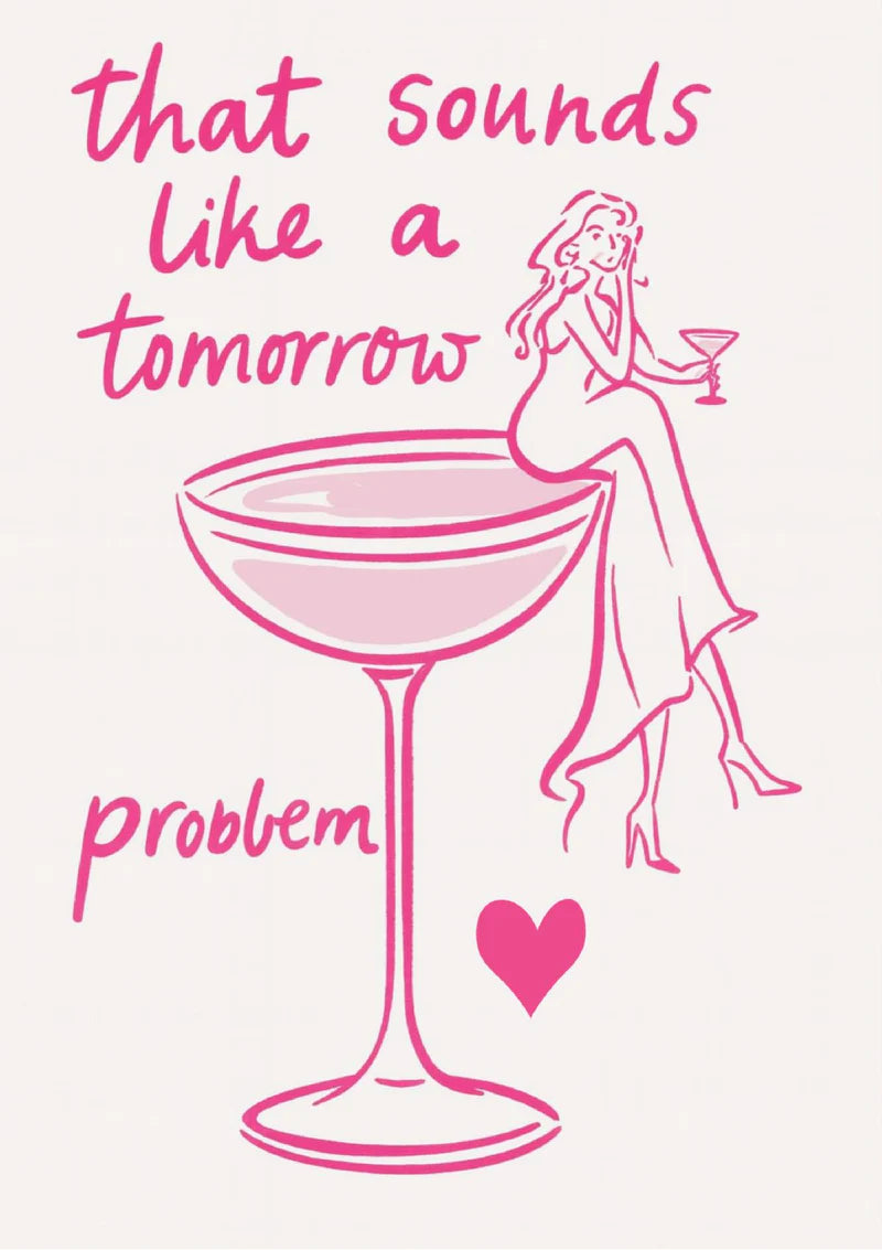 That Sounds Like a Tomorrow Problem Rhinestone Canvas Art Kit