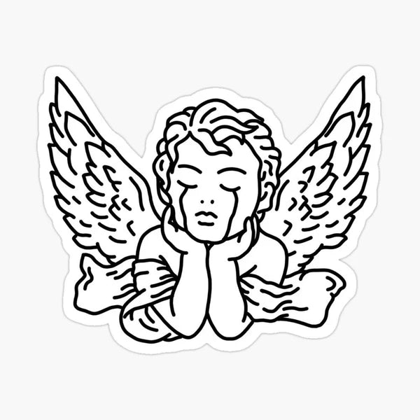 Angel Rhinestone Canvas Art Kit