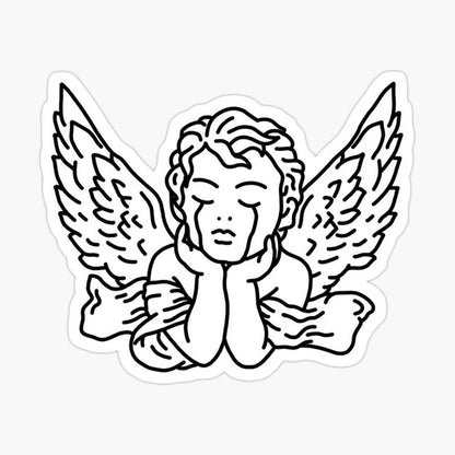 Angel Rhinestone Canvas Art Kit