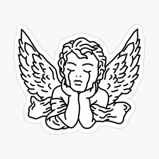 Angel Rhinestone Canvas Art Kit