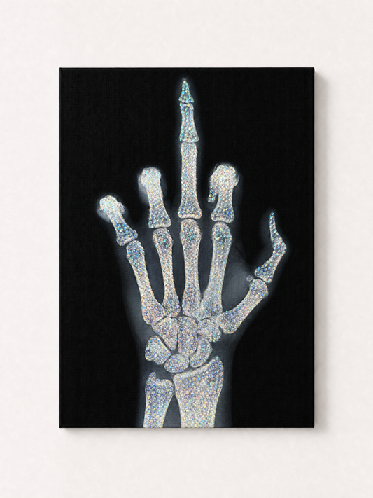 Baddie X-Ray Attitude Rhinestone Canvas Art Kit