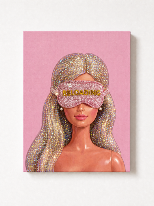 Barbie Reloading Rhinestone Canvas Kit