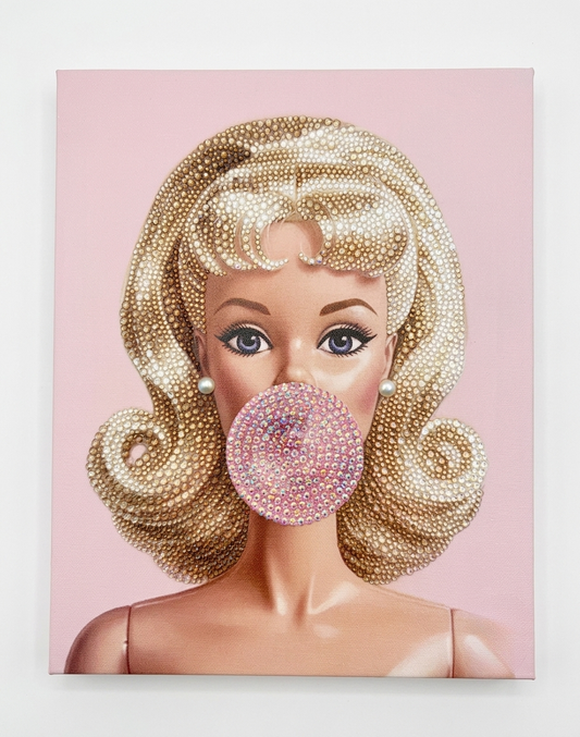 Barbie Rhinestone Canvas Kit
