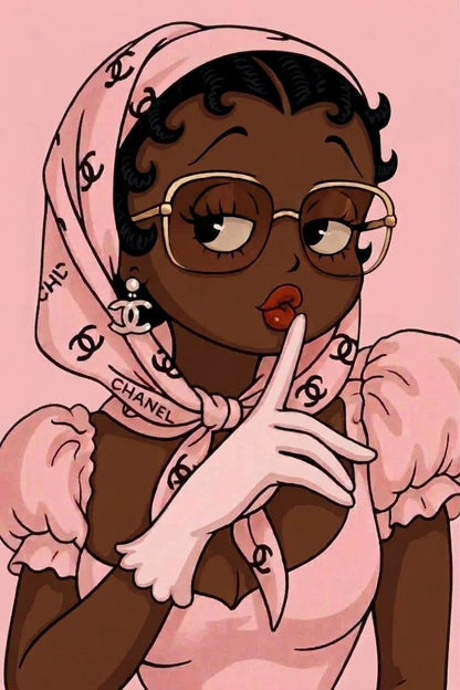 Betty Rhinestone Canvas Art Kit