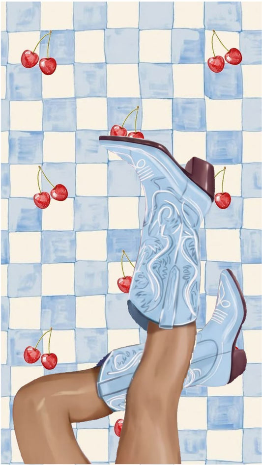 Kit de arte de lienzo de diamantes de imitación con diseño de bota blanca y martini
