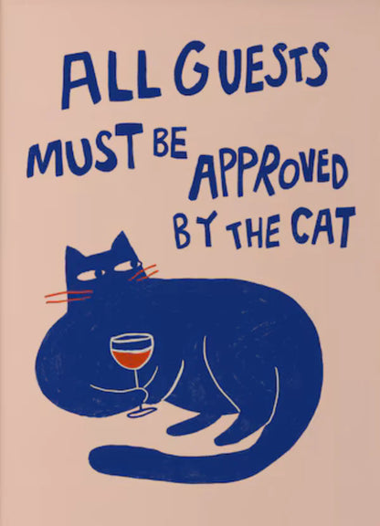 Approved by cat Rhinestone Canvas Art Kit