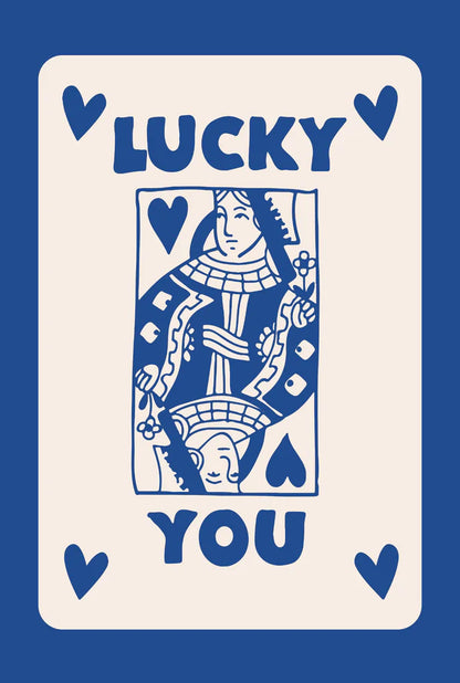 Lucky you Rhinestone Canvas Art Kit