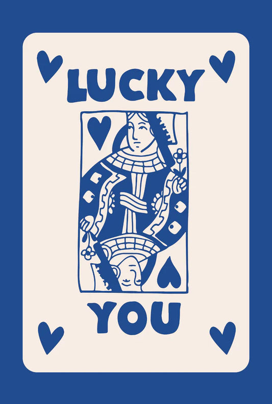 Lucky you Rhinestone Canvas Art Kit