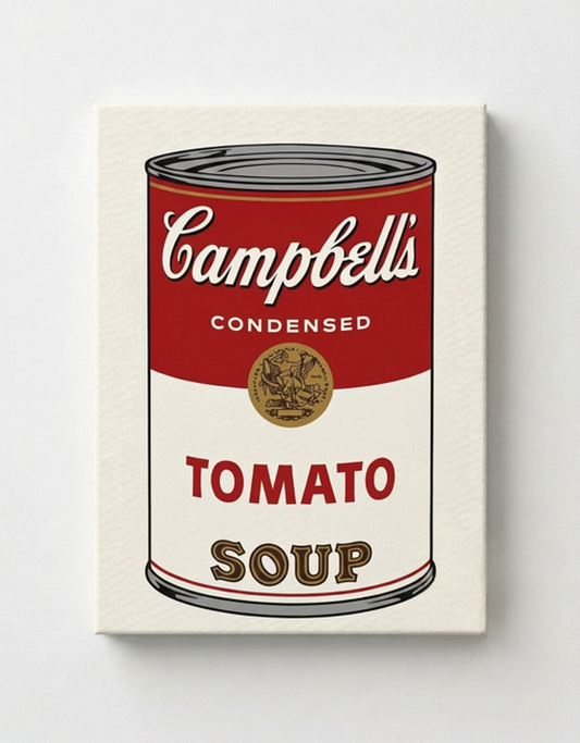 Campbell's Soup Can Rhinestone Canvas Art Kit
