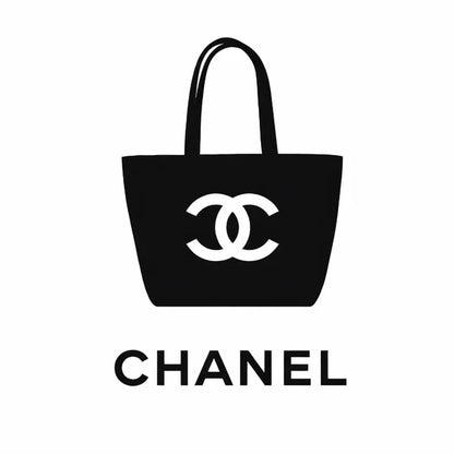 Chanel Purse Rhinestone Canvas Art Kit