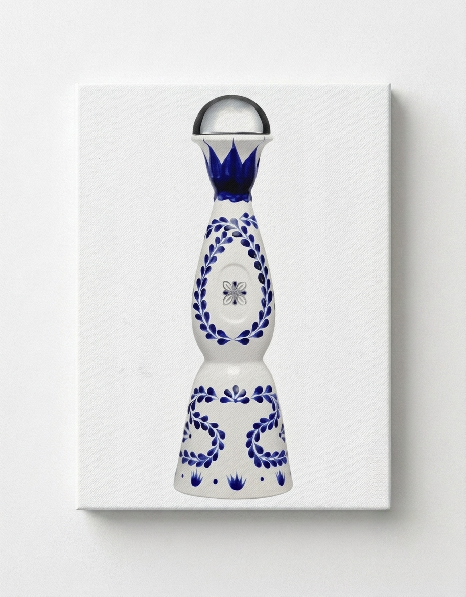 Clase Azul Tequila Rhinestone Canvas Art Kit