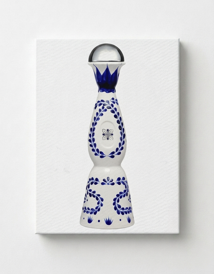 Clase Azul Tequila Rhinestone Canvas Art Kit