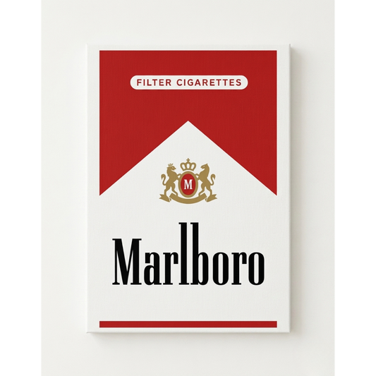 Classic Cigarette Rhinestone Canvas Art Kit