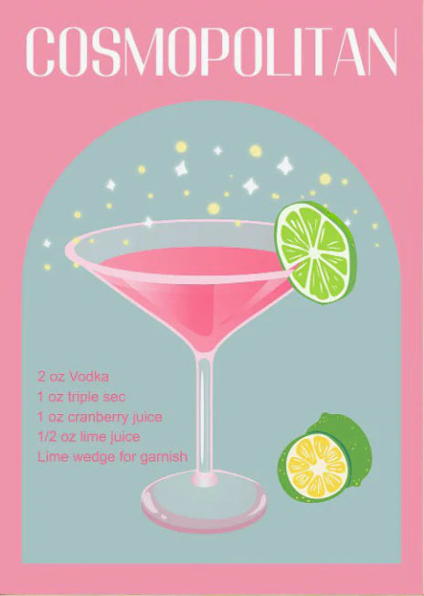 Cosmopolitan Rhinestone Canvas Art Kit
