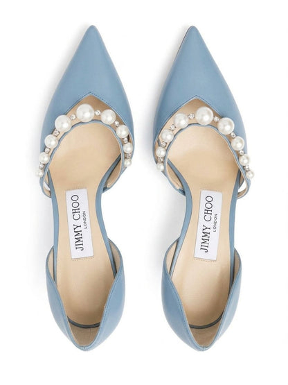 Kit de arte de lienzo de tacones altos de perlas y pedrería Jimmy Choo DIY