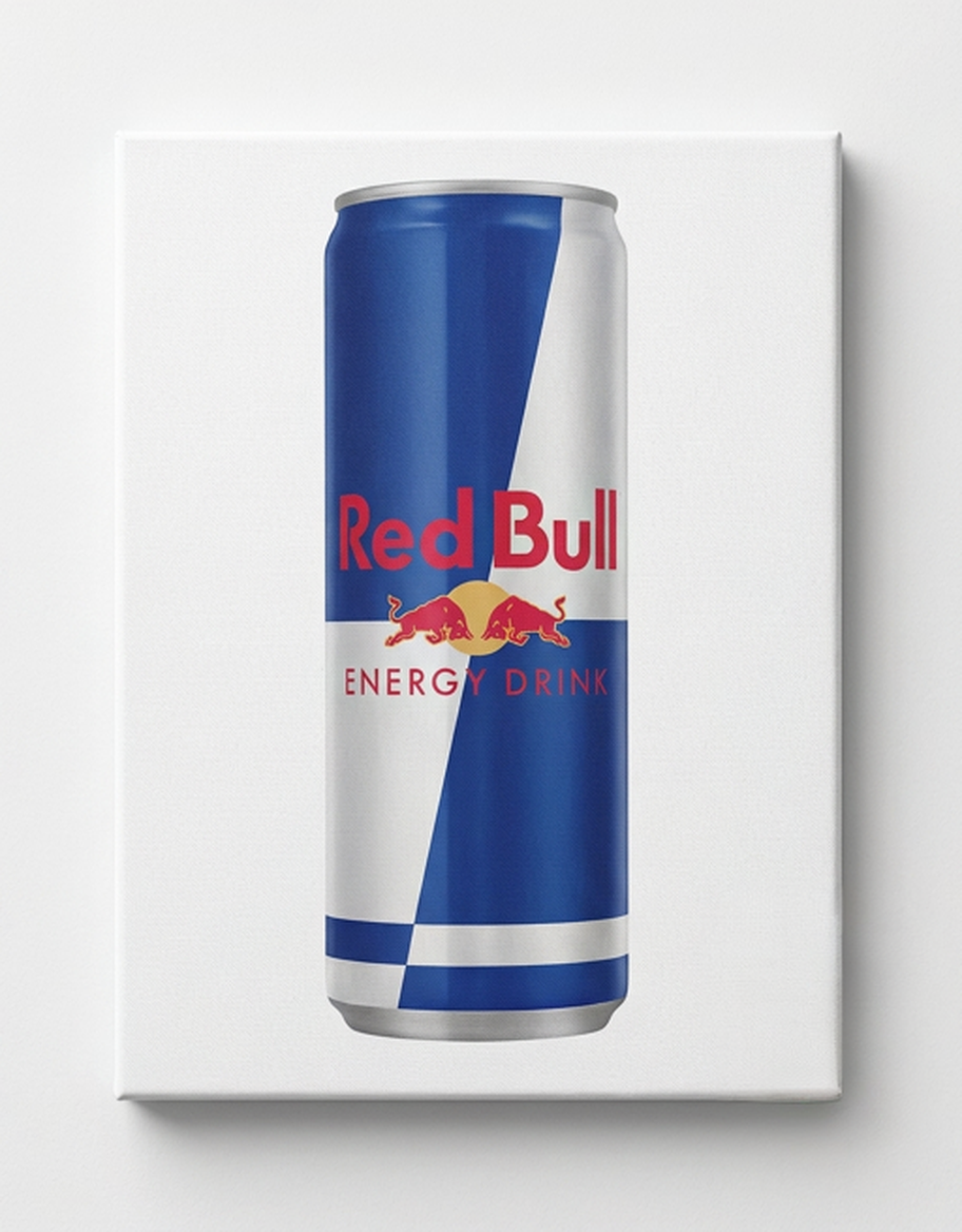 DIY Red Bull Rhinestone Canvas Art Kit