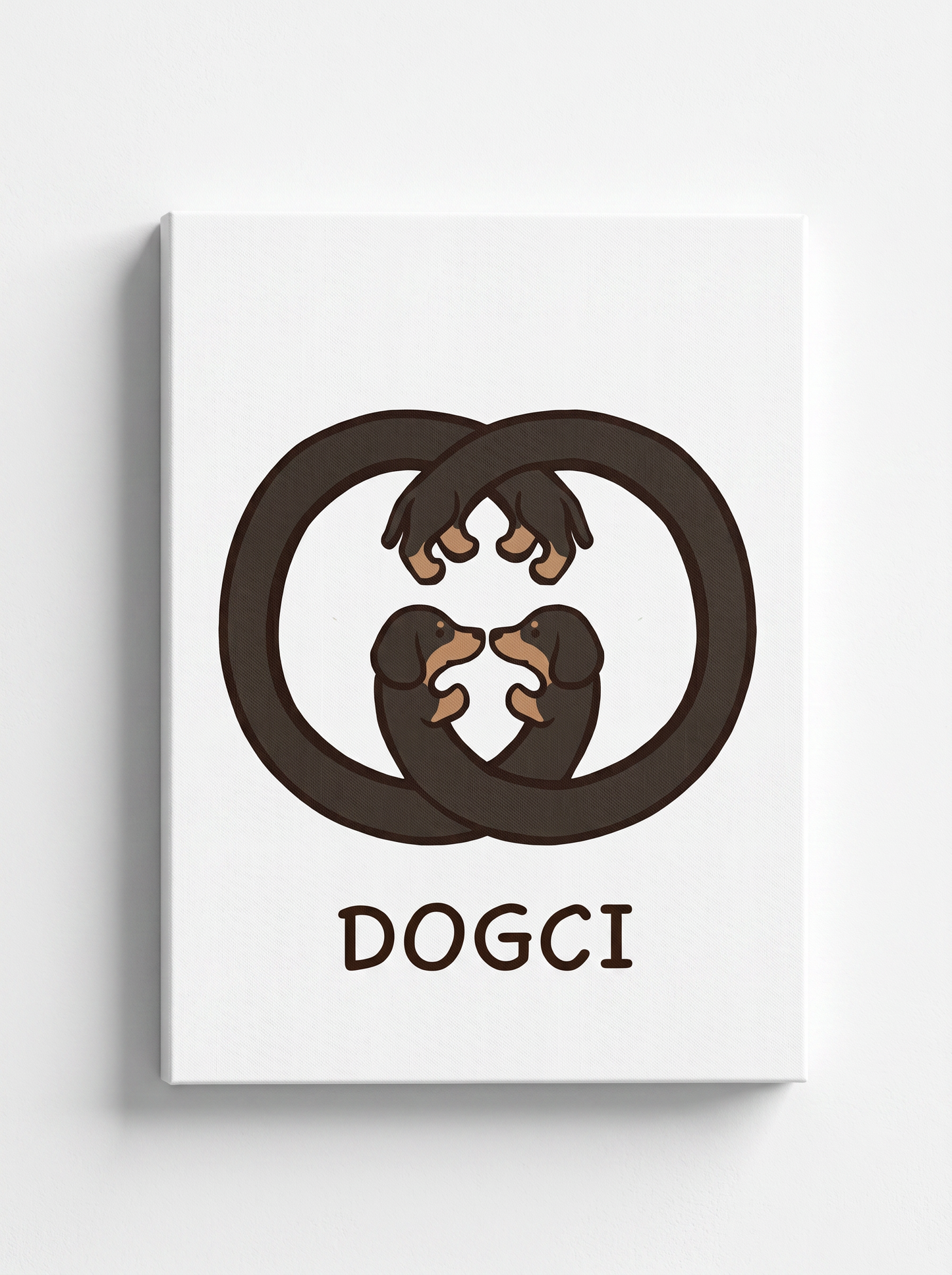 Dogci Rhinestone Canvas Art Kit