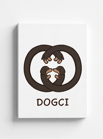 Dogci Rhinestone Canvas Art Kit