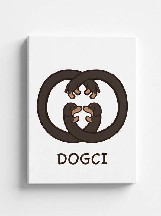 Dogci Rhinestone Canvas Art Kit