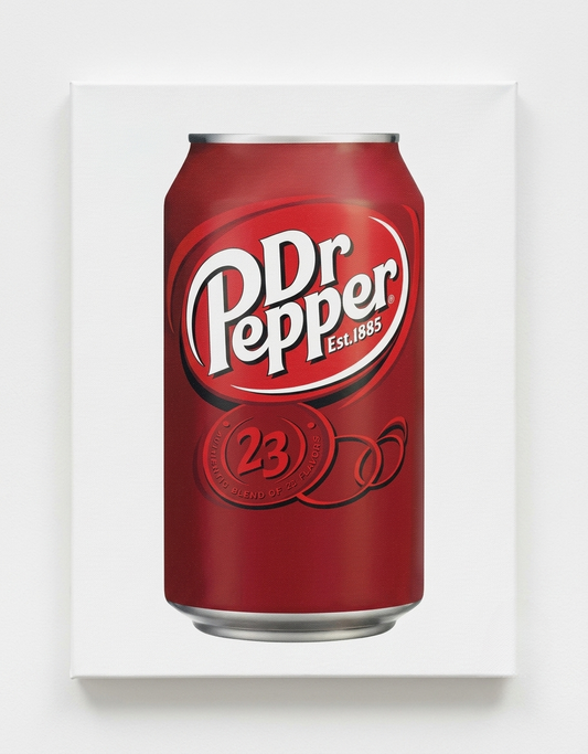 Dr Pepper Rhinestone Canvas Art Kit