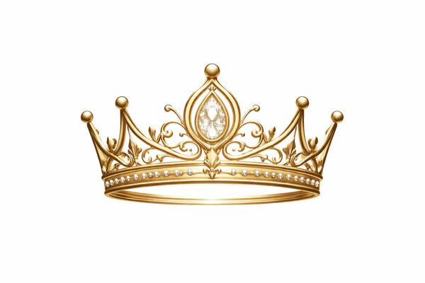 Elegant Queen Crown Rhinestone Canvas Art Kit
